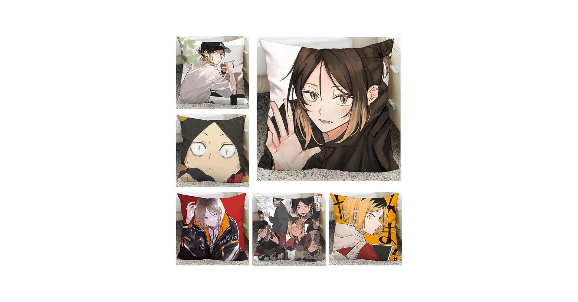 ハイキュー おひるねクッション 音駒 ケンマネコ 孤爪研磨 ※複数在庫有 Amazon.co.jp: ハイキュー!! おひるねクッ*ション 音駒 公式